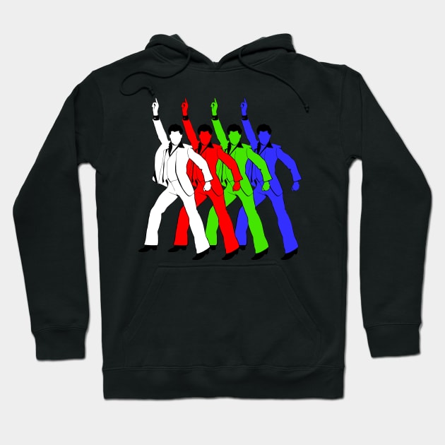 Saturday Night Fever Hoodie by Channel2Trillion